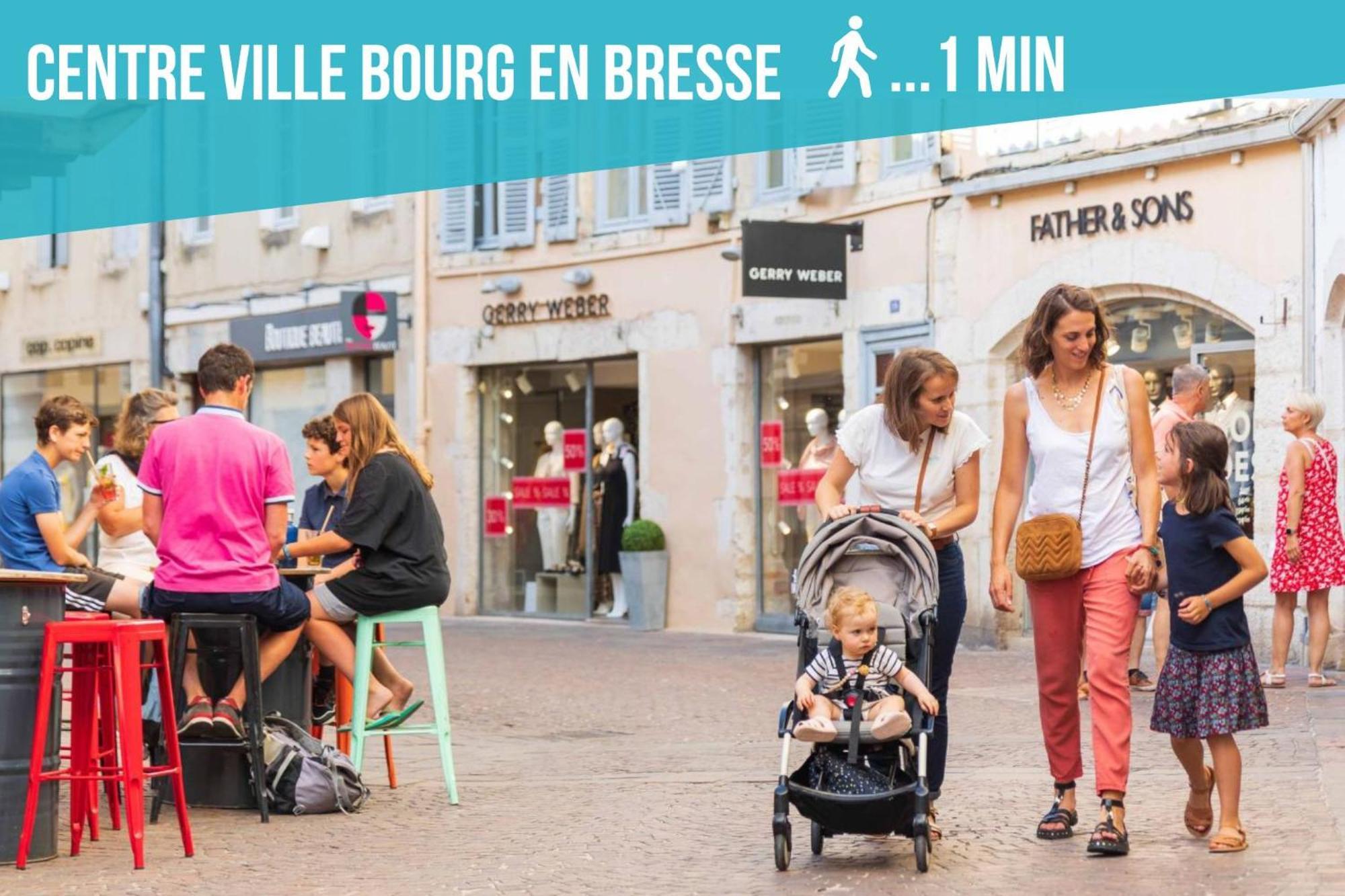Le Nid Douillet Topdestination-Bourg - Centre Ville - 3 Etoiles Εξωτερικό φωτογραφία